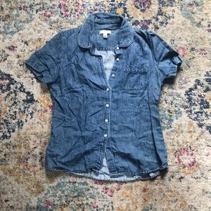 J.Crew Chambray Shirt Size 4